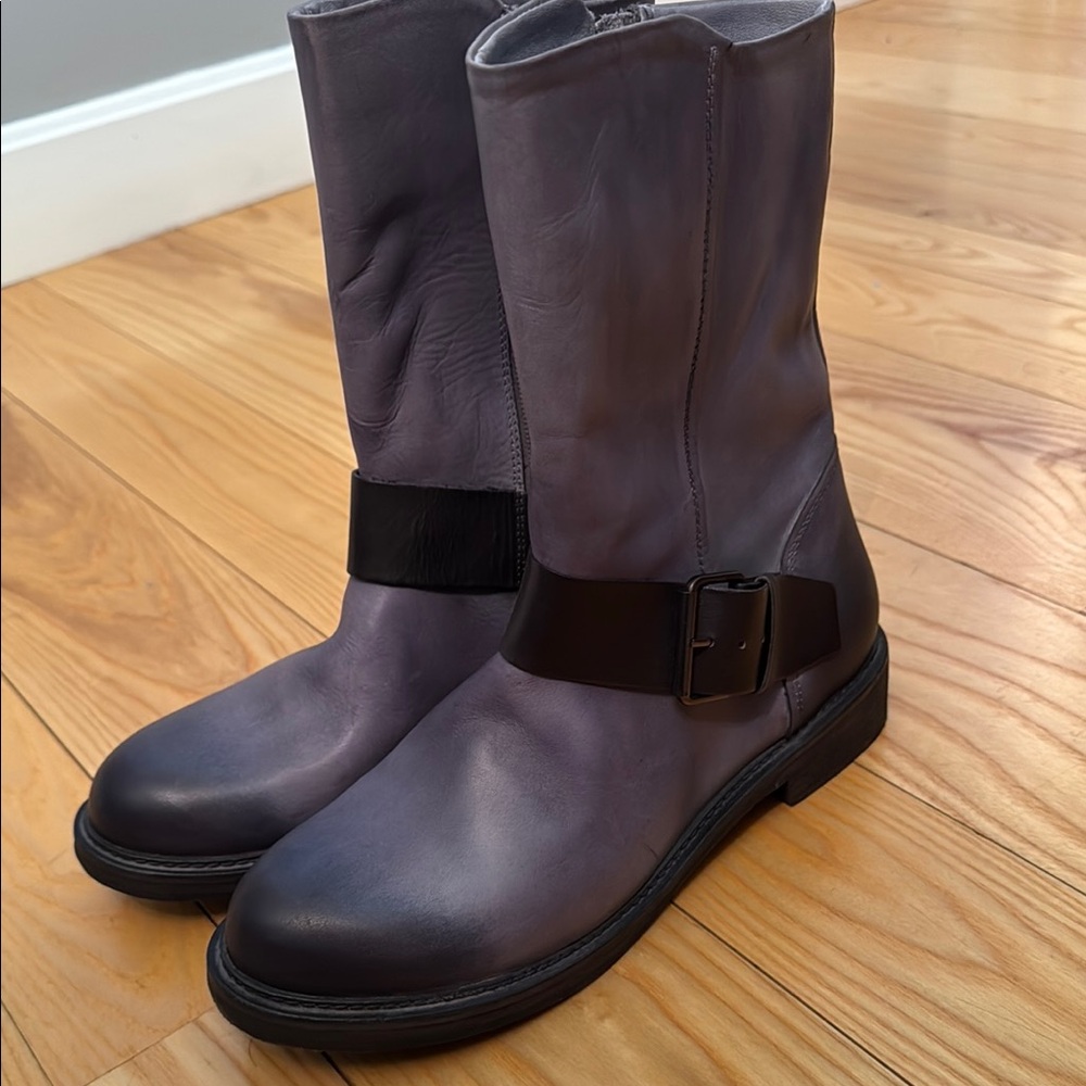 Vintage Foundry Co. Women's Grayish blue Leather Boots NEW!!! size 11 Frye vibe